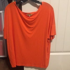 Orange Piko top